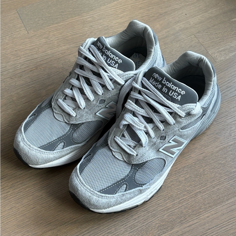 New Balance 993 Men’s Shoes Made in USA Grey/White Size 9